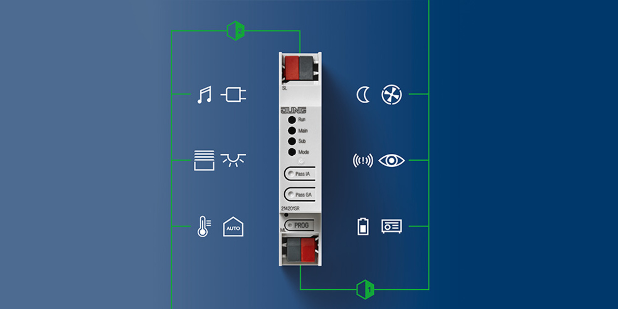 KNX Bereichs- und Linienkoppler bei Elektro-Ziegler GmbH & Co. KG in Würzburg