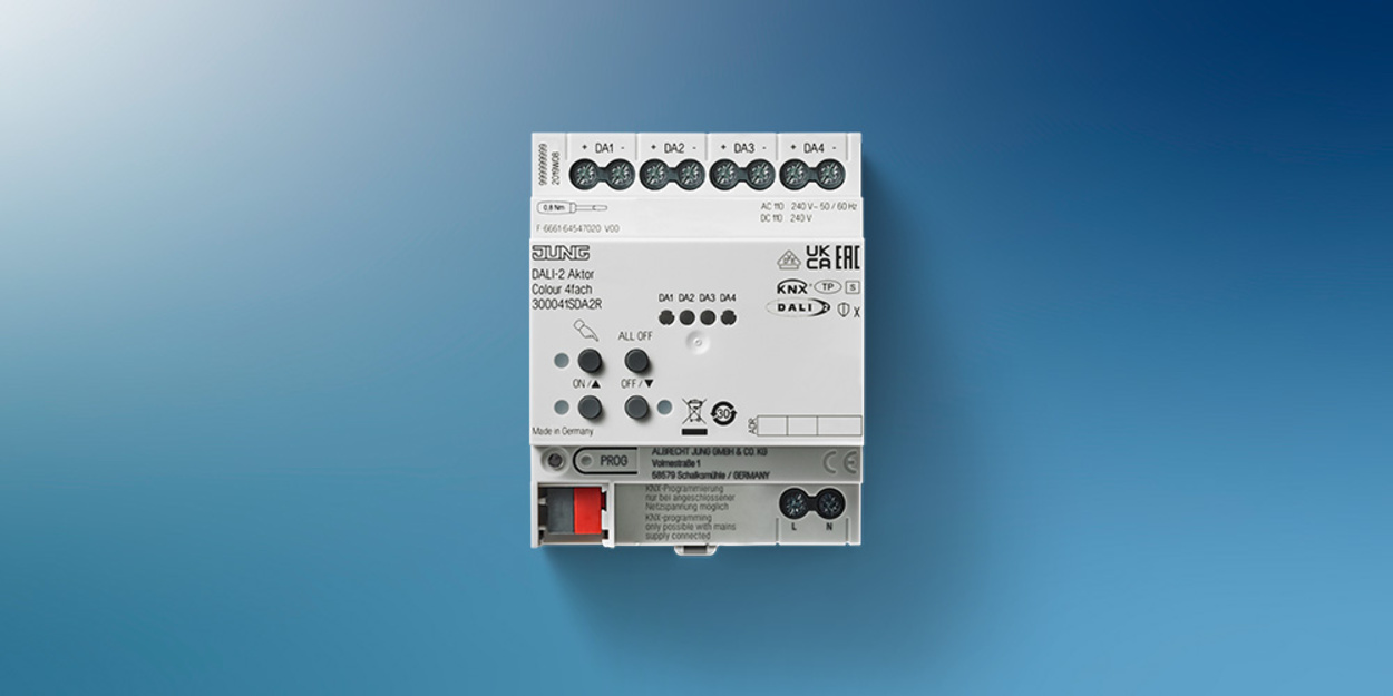 KNX DALI 2 Gateway Colour bei Elektro-Ziegler GmbH & Co. KG in Würzburg